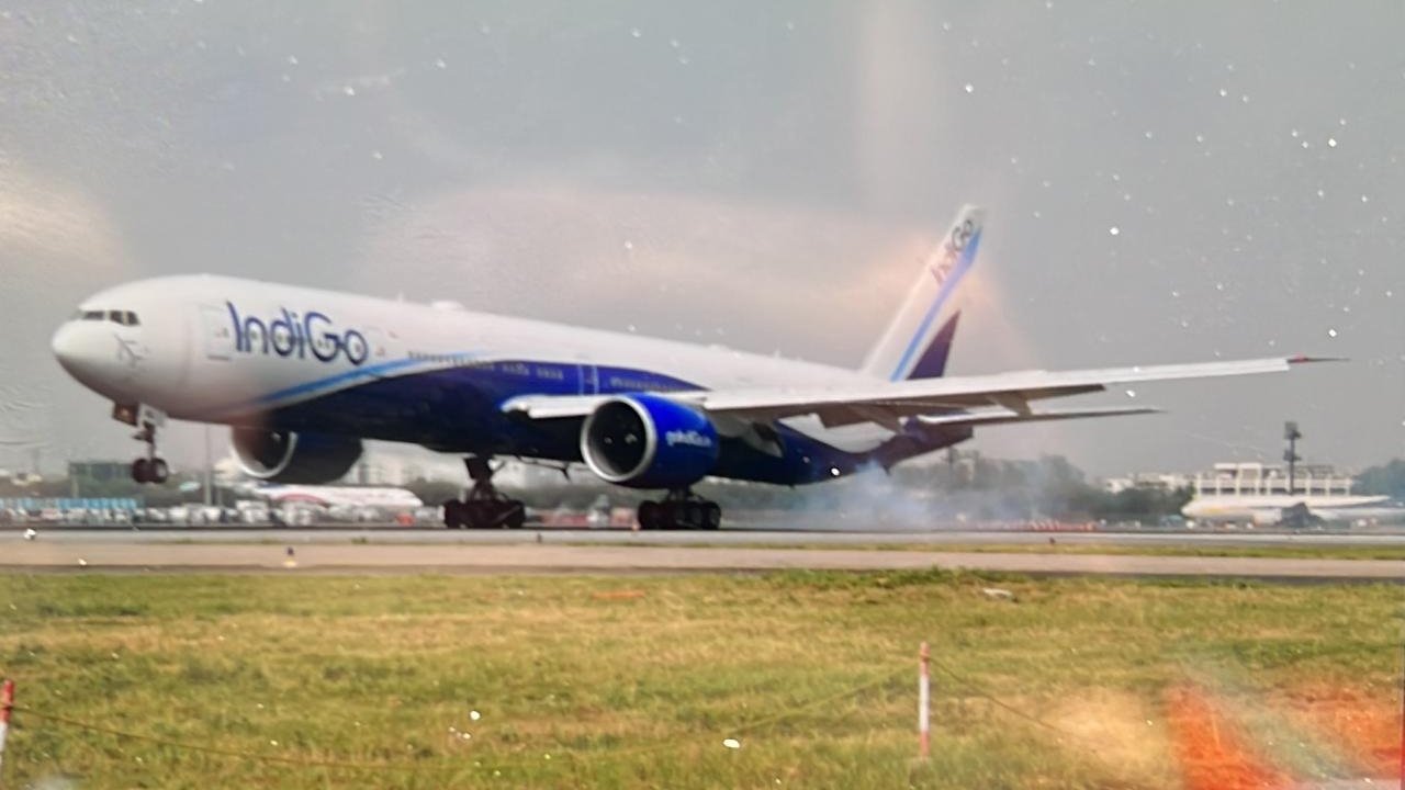 IndiGo's Reveals New Livery On Boeing 777 Aircraft | Times Aerospace